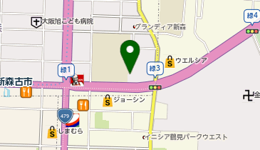 KADOYA(カドヤ) 大阪店の地図画像