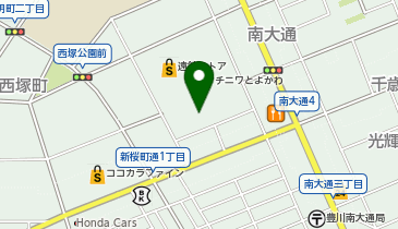 バーガーキング マチニワとよかわ店の地図画像