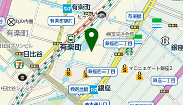 OSAJI 有楽町マルイ店の地図画像