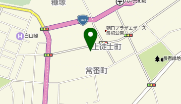 八方餃子の地図画像