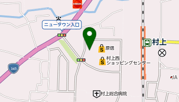 Seria(セリア) 村上西店の地図画像
