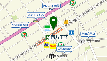 Seria(セリア) セレオ西八王子店の地図画像