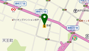 SLAP SLIP(スラップ スリップ) 京成百貨店の地図画像