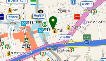 GREGORY(グレゴリー) 渋谷ヒカリエ ShinQs店の地図画像