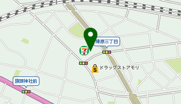 理容プラージュ 陣原店の地図画像