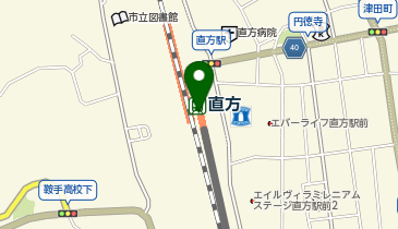 東筑軒 直方駅うどん店の地図画像
