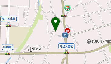 福生市ネイルサロン ピリナの地図画像