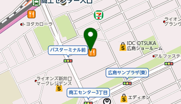 広島をたのしむ部 アルパーク店の地図画像