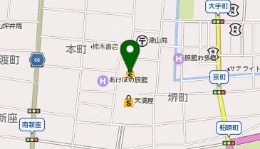 クリニーク アルネ津山店の地図画像