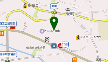 ガスト 亀山エコータウン店の地図画像