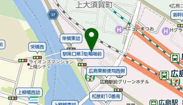 鉄板小町 駅西の地図画像