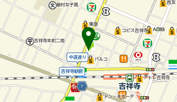 東京たらこスパゲティ 吉祥寺店の地図画像