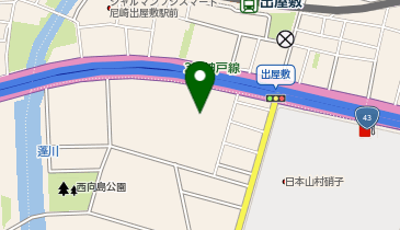 アズワン株式会社 阪神DCの地図画像