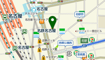 サンタ・マリア・ノヴェッラ 名古屋ミッドランドの地図画像