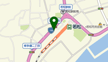 シャトレーゼ 若松駅西店の地図画像