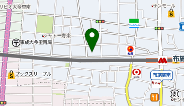 鶏小屋の地図画像