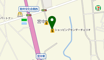 ヤマベ靴店 チェリオ店の地図画像