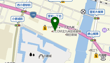 ローカスト リバーウォーク北九州店の地図画像