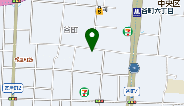 芋屋 頂の地図画像