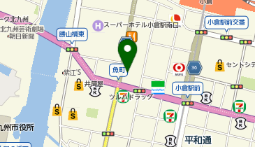 パーソナルレーニングジムYOUTH(ユース) 魚町店の地図画像