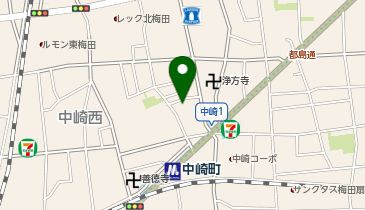 Petit Pretzel Nakazaki store(ペティ プレッツェル ナカザキ ストア)の地図画像
