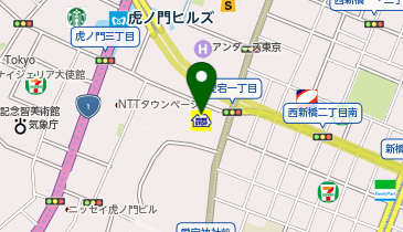 愛宕東洋ビルの地図画像