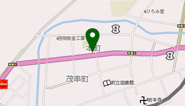 くぼかわ食堂の地図画像