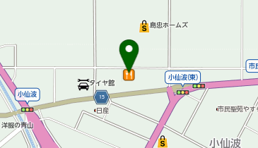 鶏彩 川越小仙波店の地図画像