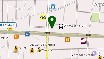 ダブルストーン 六丁の目店の地図画像