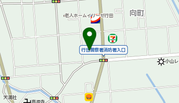 行田天然温泉 古代蓮物語の地図画像