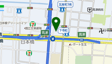 肉のハナマサPLUS(プラス) 日本橋店の地図画像