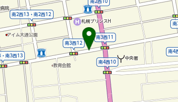 【2/25オープン】札幌市中央区複合庁舎の地図画像