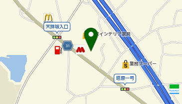 ワンダーステーキ 福岡天拝坂店の地図画像