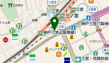 親子丼 唐揚げ 焼き鳥 日々鶏々 三宮店の地図画像