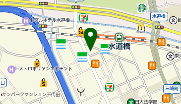 丸一酒場 水道橋店の地図画像