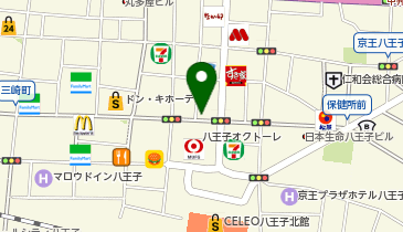 アエラス 八王子店の地図画像