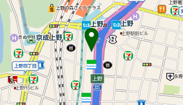 St.Laviee(セントラヴィ) 上野店の地図画像