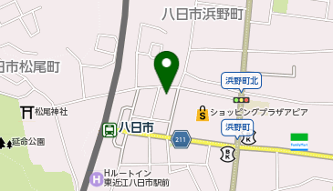 SOHO(ソーホー) 八日市店の地図画像