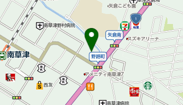 SOHO(ソーホー) 南草津店の地図画像