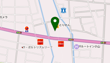 HAIR Firstclass(美容室ファーストクラス) 小山店の地図画像