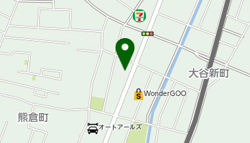 HAIR Firstclass(美容室ファーストクラス) 真岡店の地図画像