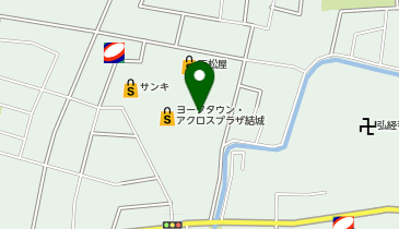 HAIR Firstclass(美容室ファーストクラス) 結城店の地図画像