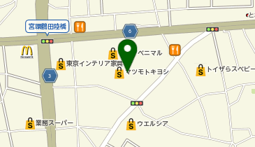 HAIR Firstclass(美容室ファーストクラス) 鶴田店の地図画像