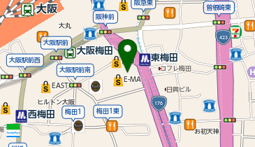 BARNYARDSTORM(バンヤードストーム) 阪神梅田本店の地図画像
