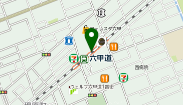 LUNA EARTH(ルナ アース) プリコ六甲道店の地図画像