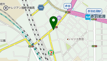 ホビーショップフロンティアの地図画像