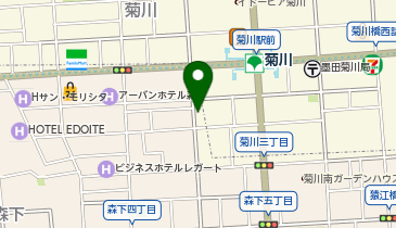 菊川はりきゅうマッサージの地図画像