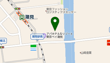 SENKO(センコー)潮見コートの地図画像