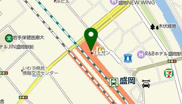 FREAK'S STORE(フリークス ストア) 盛岡駅ビル フェザンの地図画像