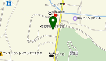 防府市文化財郷土資料館の地図画像